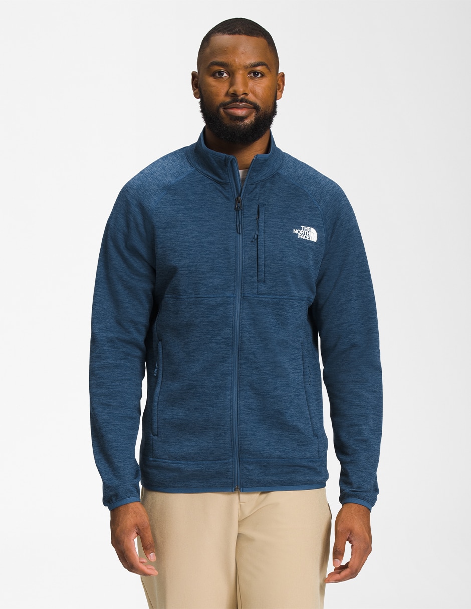 Chamarra north face online azul