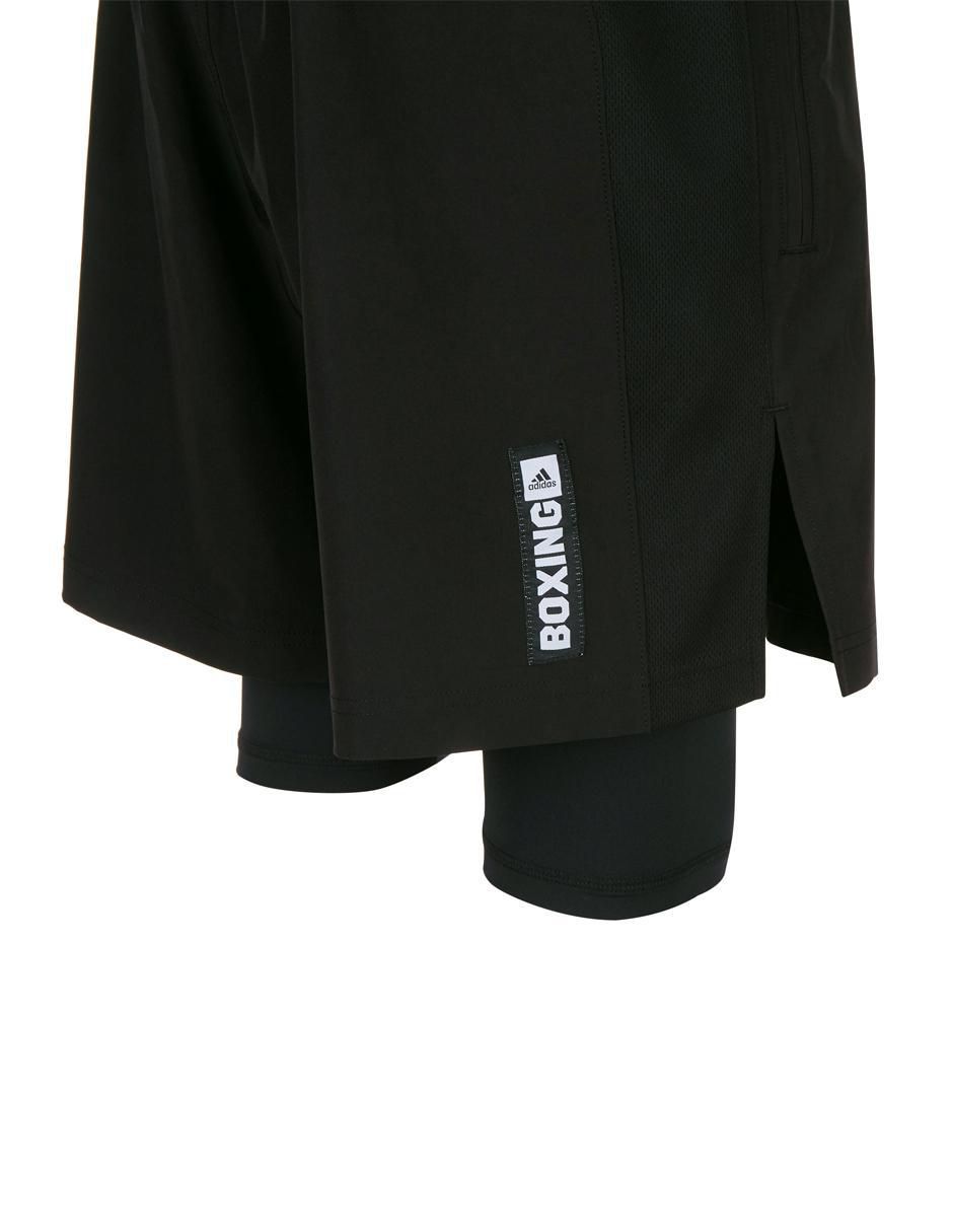 Short calzón de malla integrado para box hombre