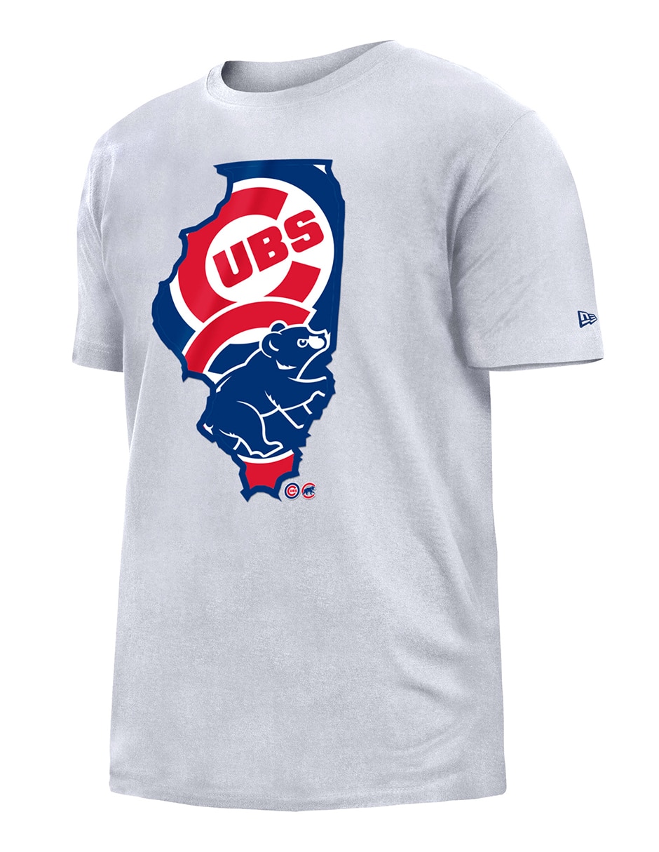 Playera deportiva para béisbol Chicago Cubs de hombre