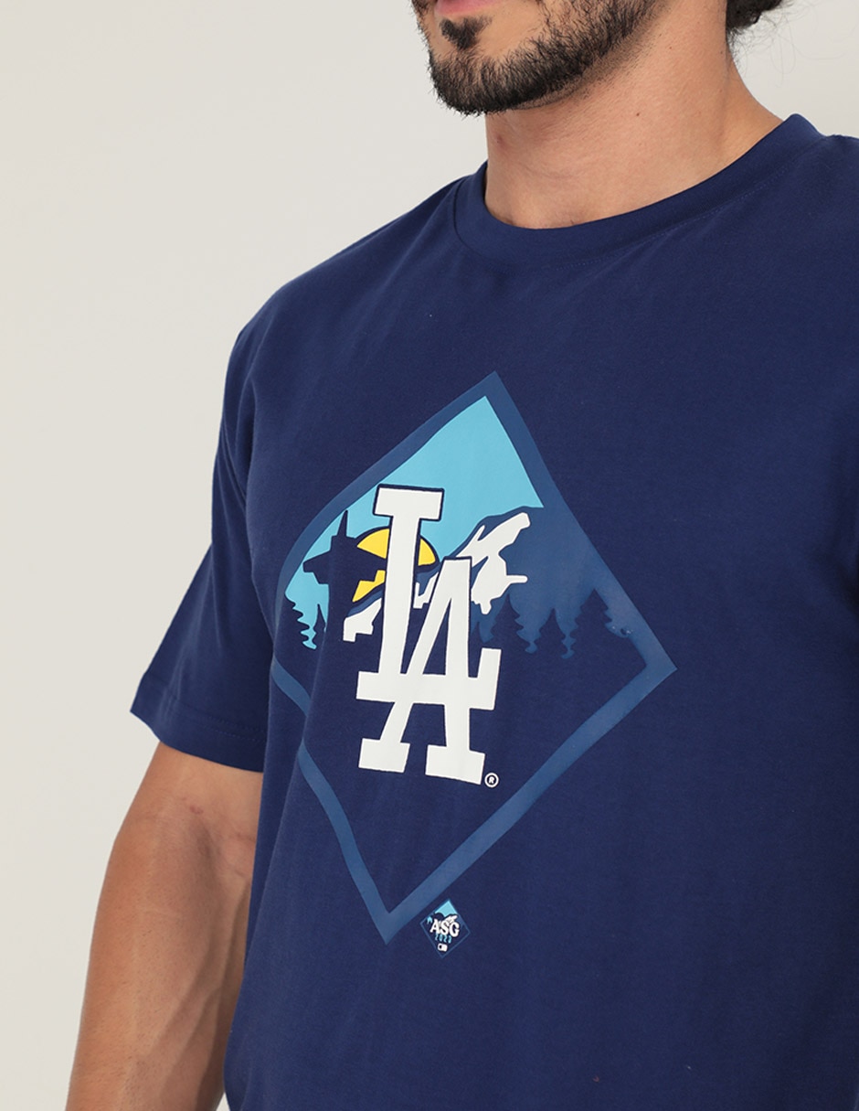 Playera deportiva para béisbol Los Angeles Dodgers de hombre 4