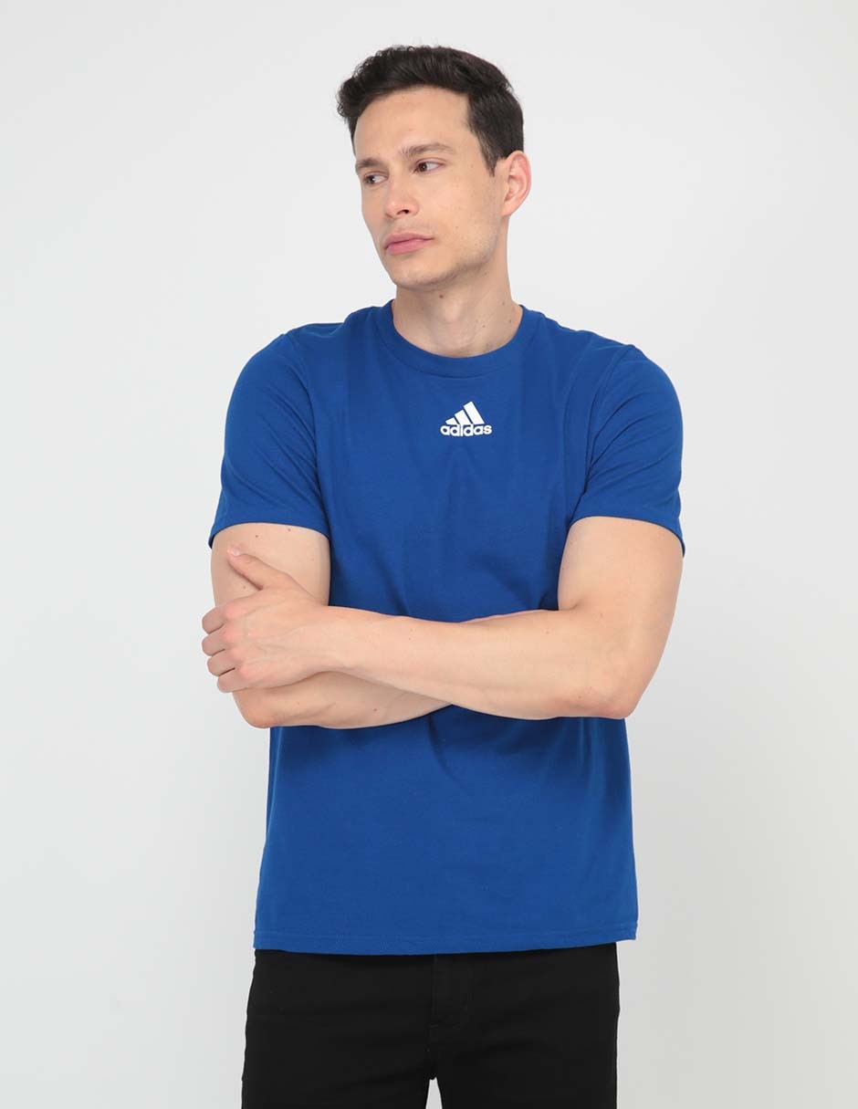 Playera discount adidas azul