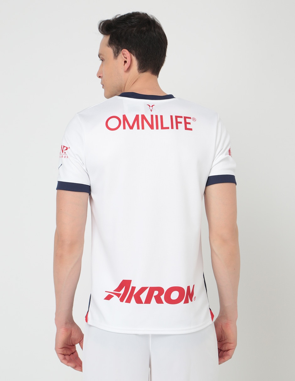 Jersey de Club Deportivo Guadalajara visitante manga corta   para hombre 2