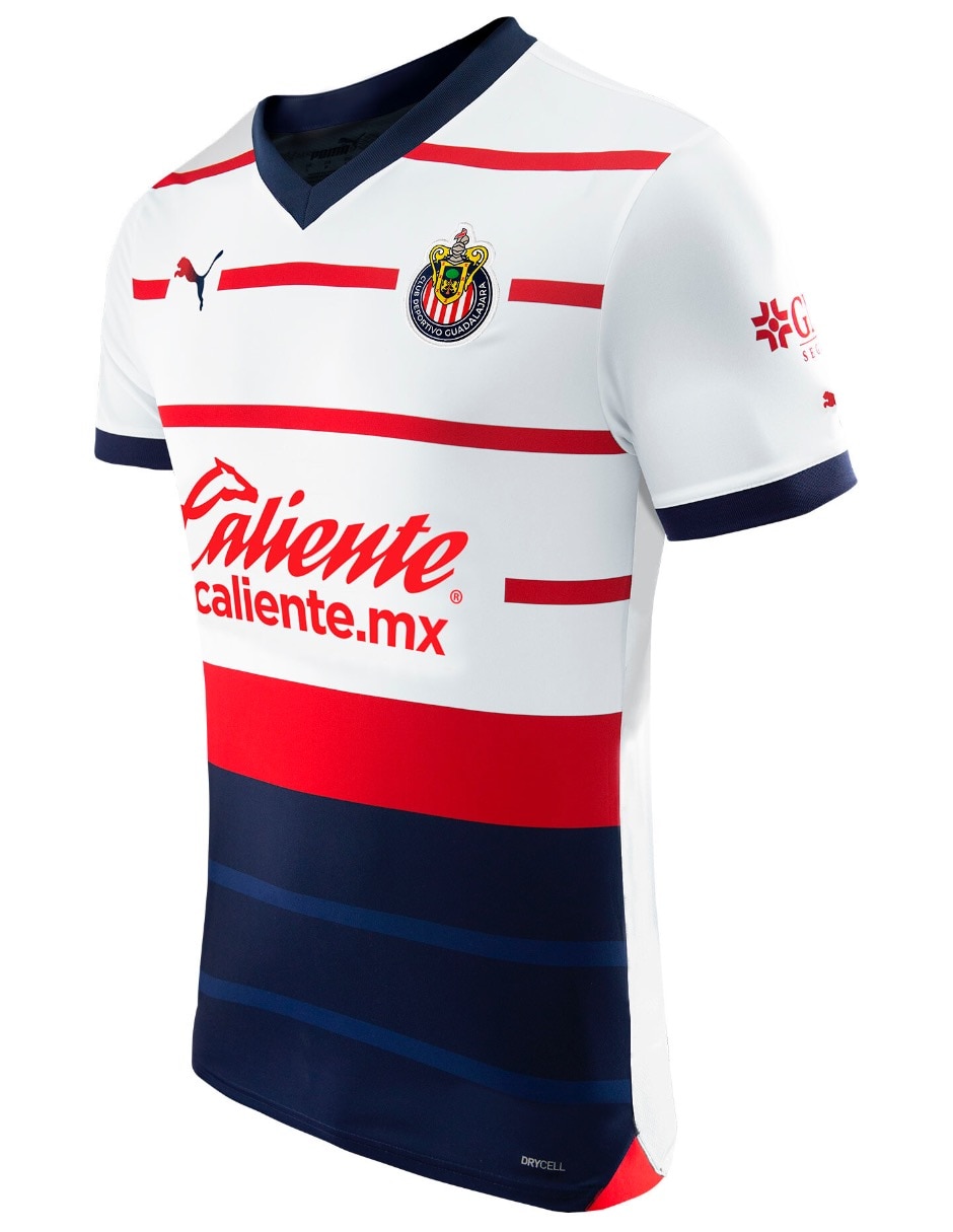Jersey de Club Deportivo Guadalajara visitante manga corta   para hombre 7