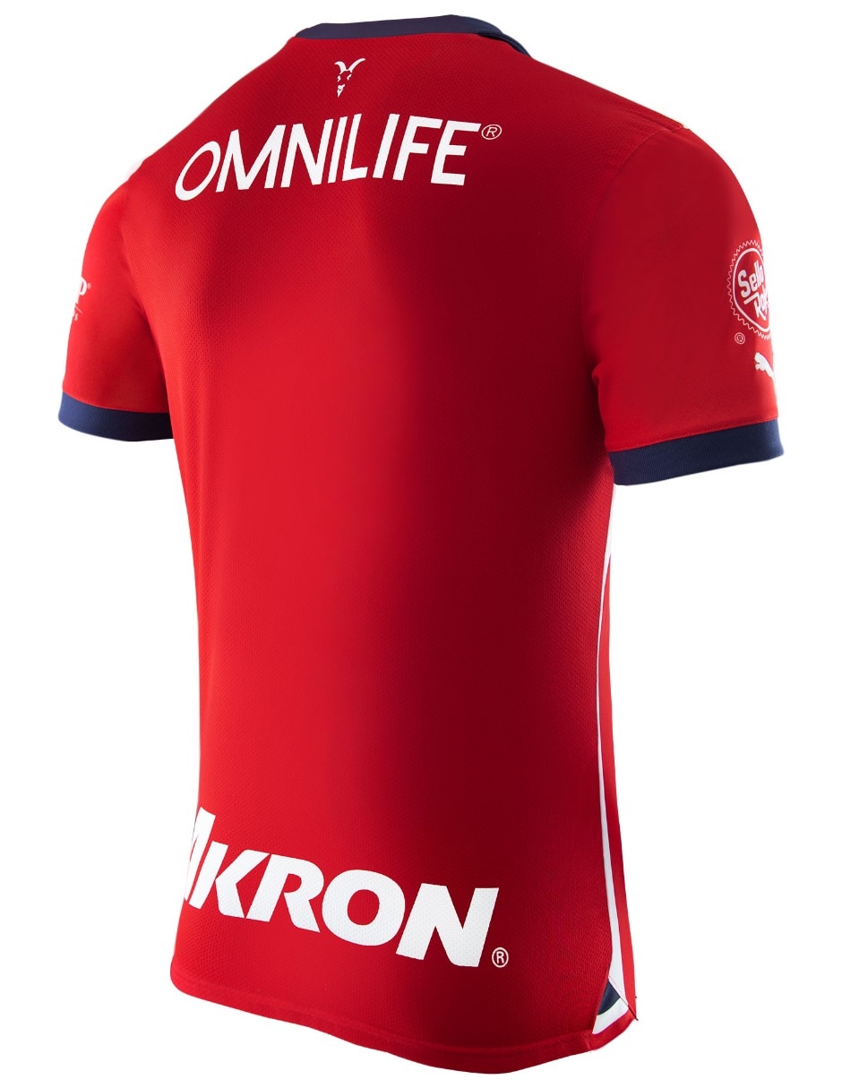 Jersey de Club Deportivo Guadalajara local manga corta   para hombre 2