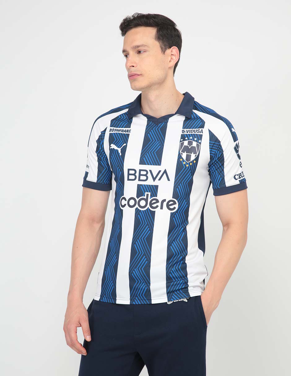 Jersey de Club de Fútbol Monterrey local manga corta para hombre Jersey de Club de Fútbol Monterrey local manga corta para hombre