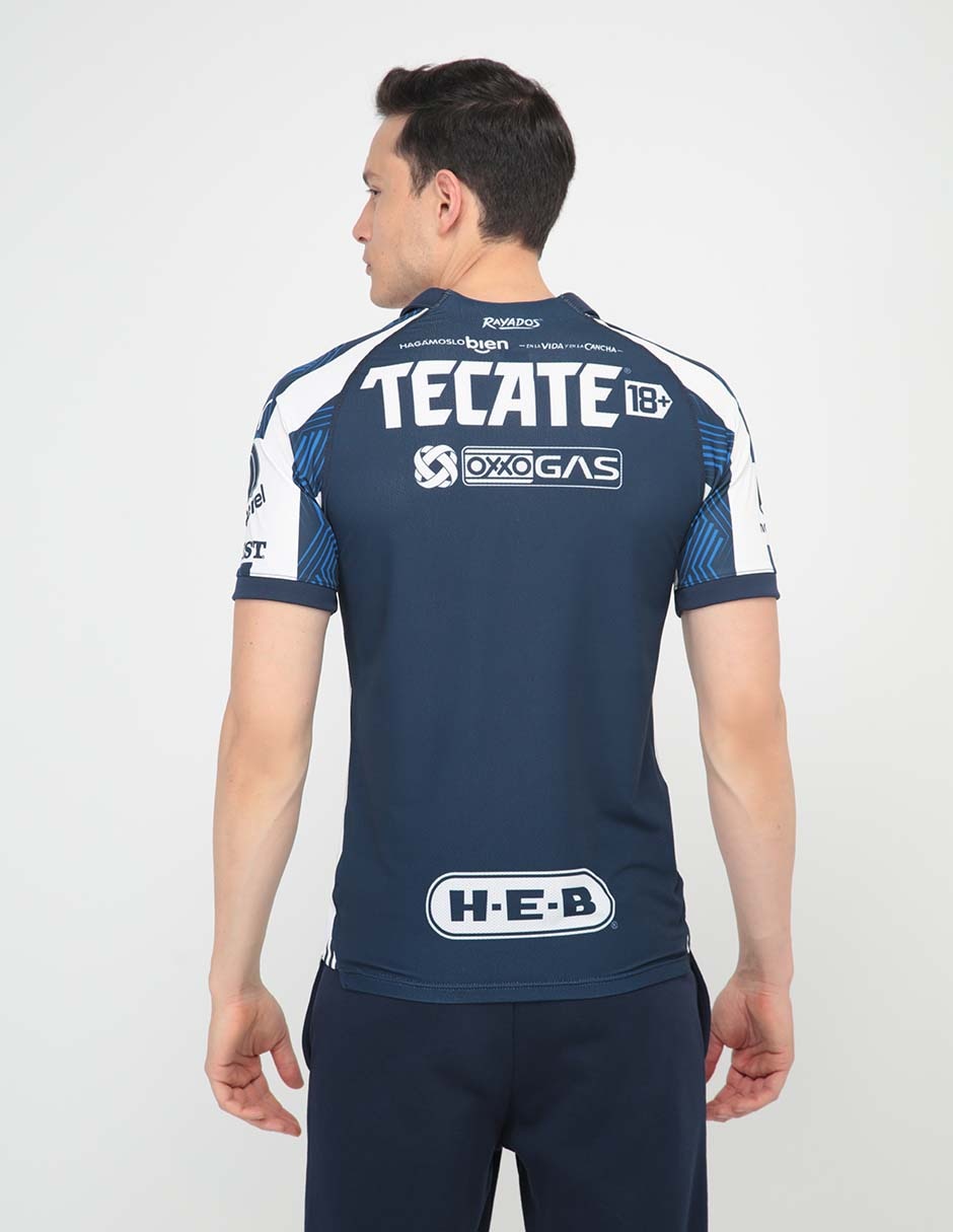 Jersey de Club de Fútbol Monterrey local manga corta   para hombre 2