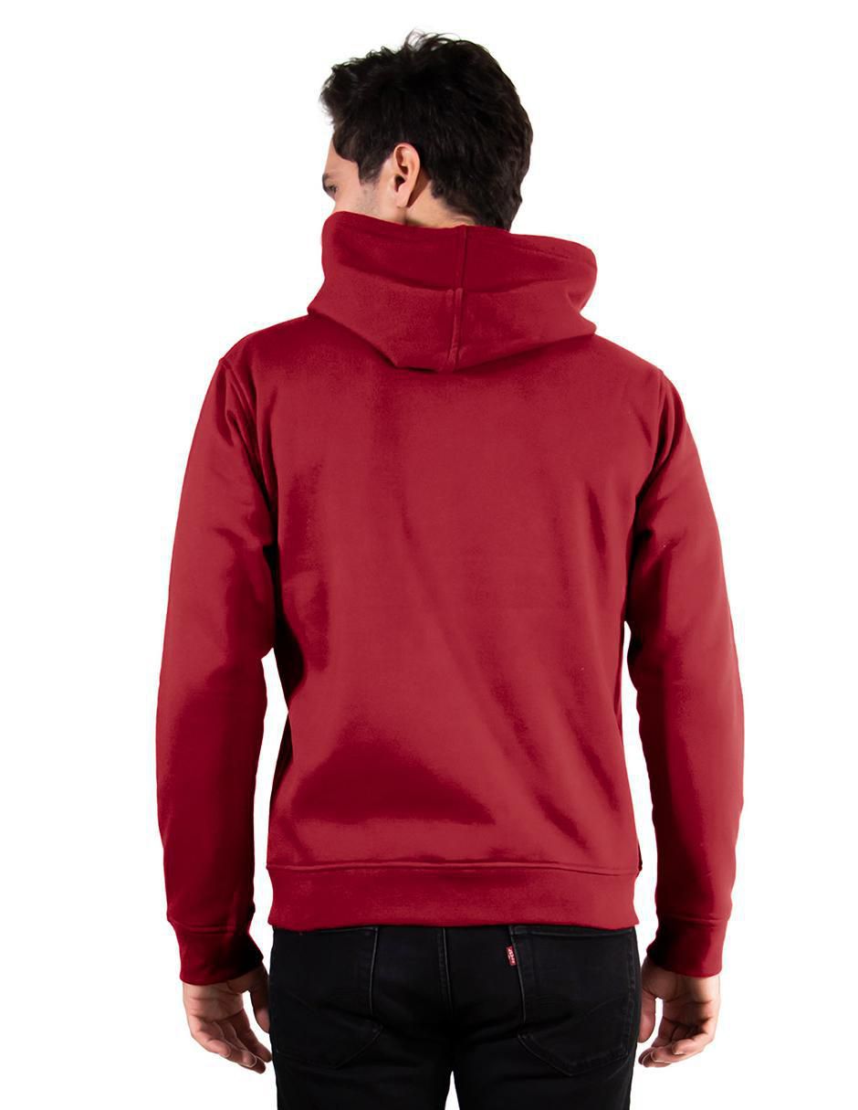 Sudadera con capucha y bolsa para hombre 2