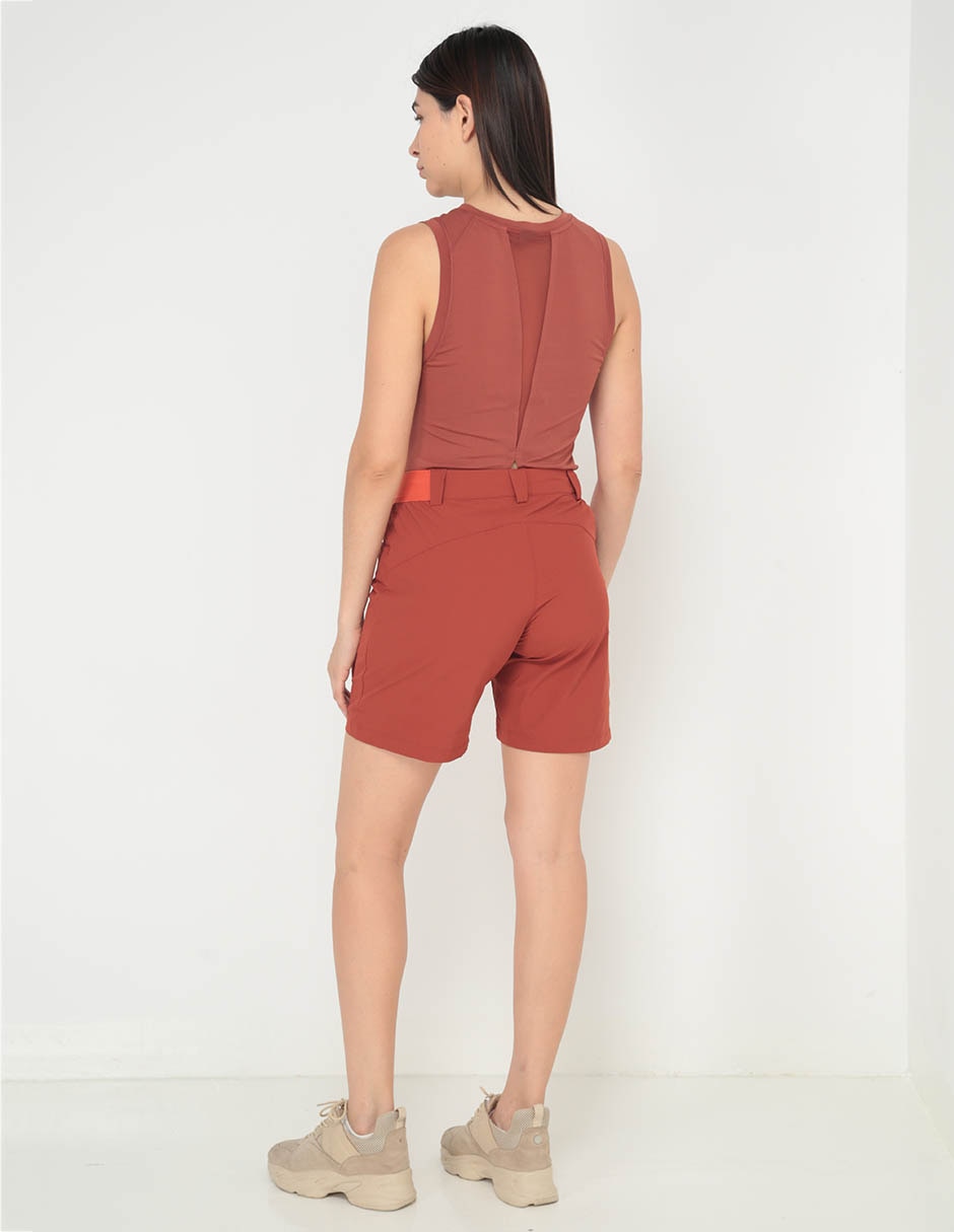 Short con bolsa para correr mujer 2