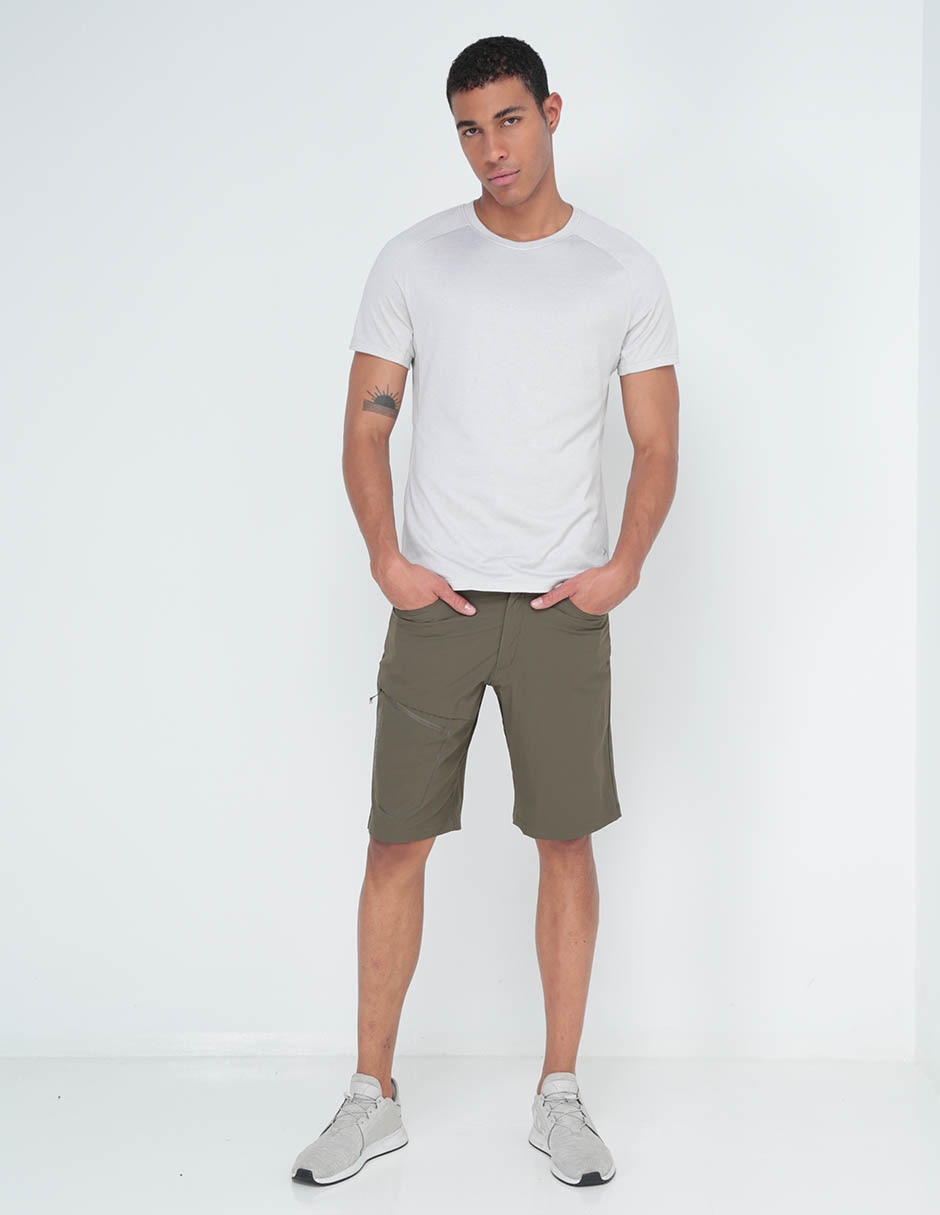 Short con bolsa para correr hombre 3