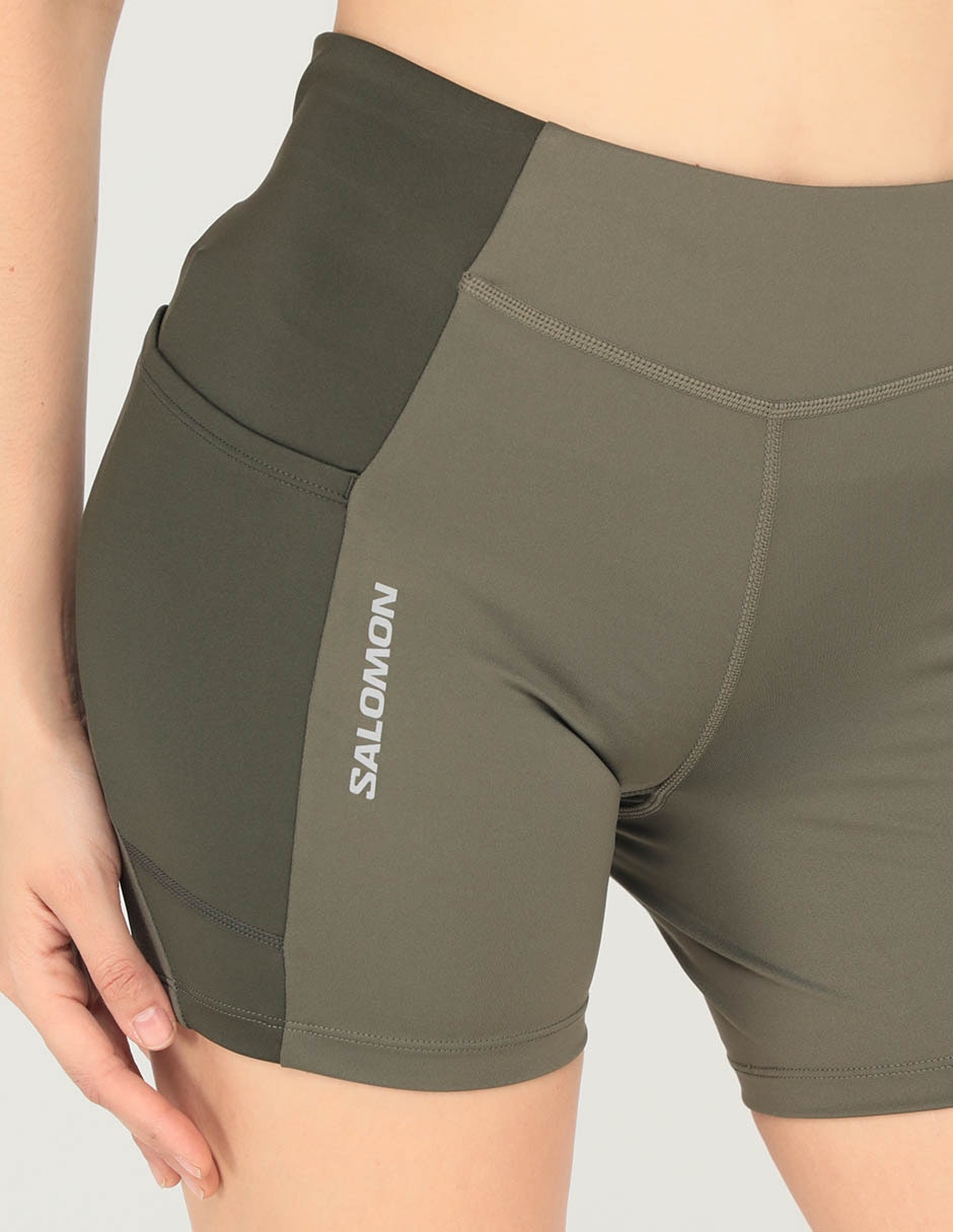 Short con bolsa para correr mujer 4