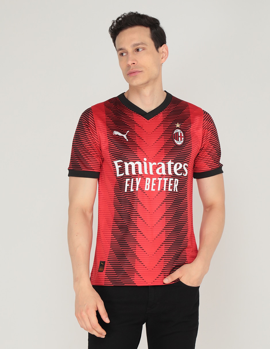 Jersey de AC Milan local Puma para hombre