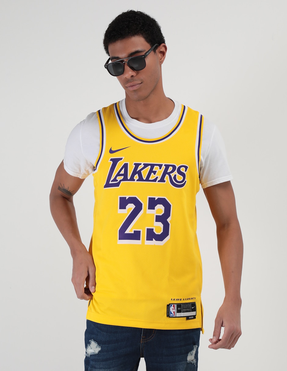 Jersey de Los Angeles Lakers local Nike para hombre Liverpool