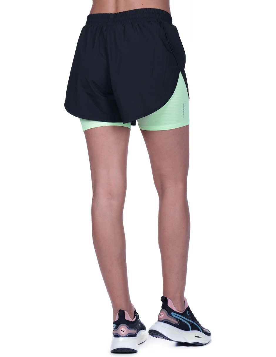 Short con bolsa para correr mujer 3