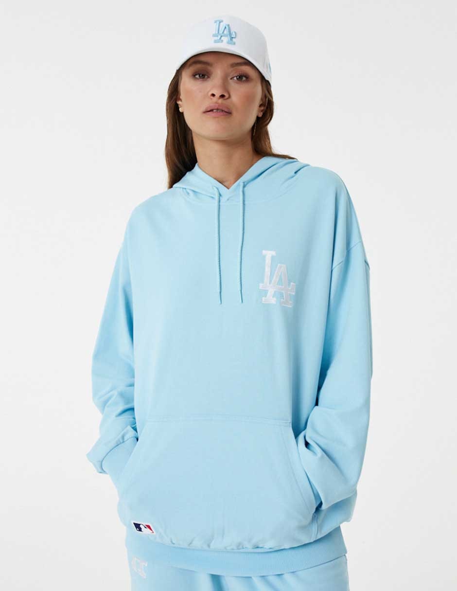 Sudadera con capucha y bolsa Los Angeles Dodgers unisex 7
