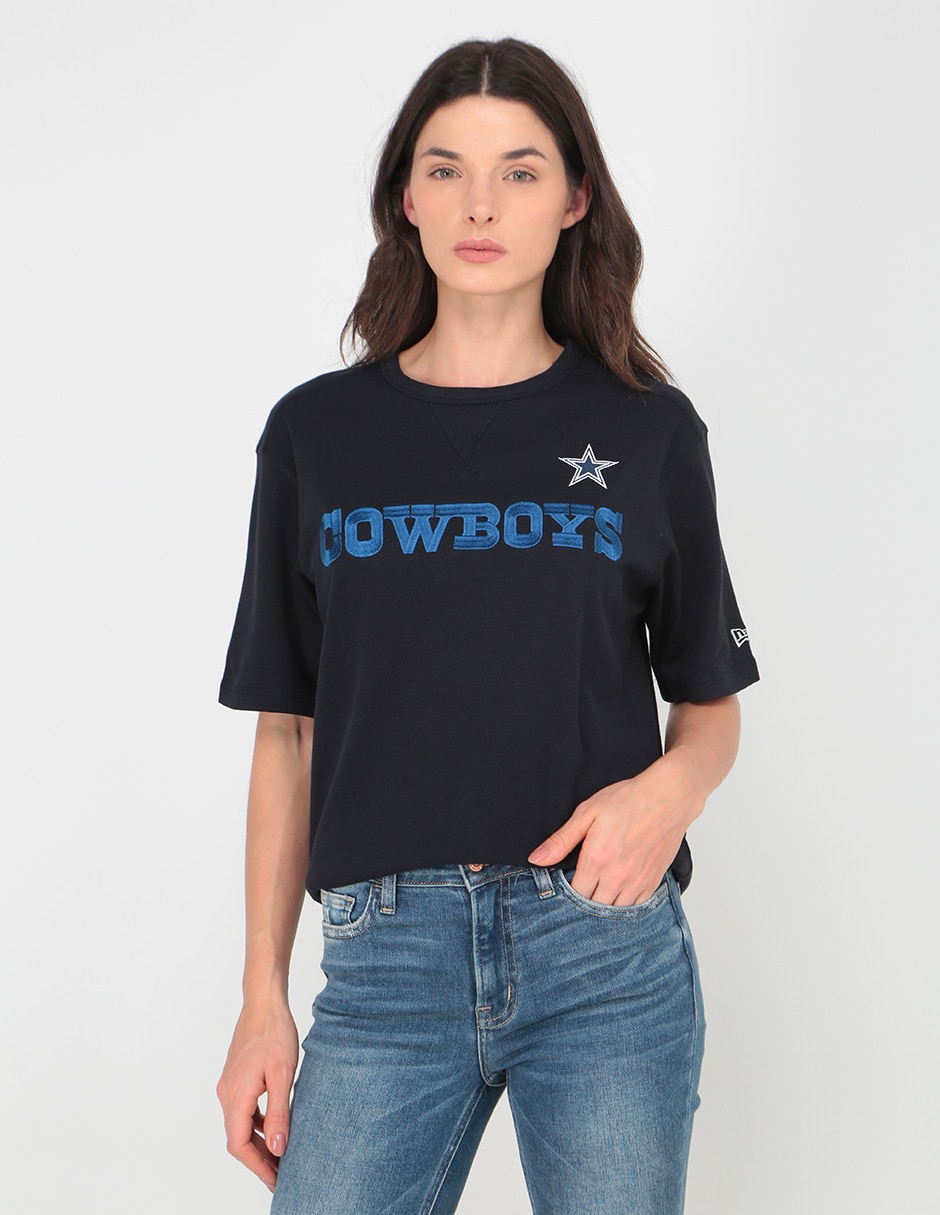 Playera deportiva para fútbol americano New Era Dallas Cowboys