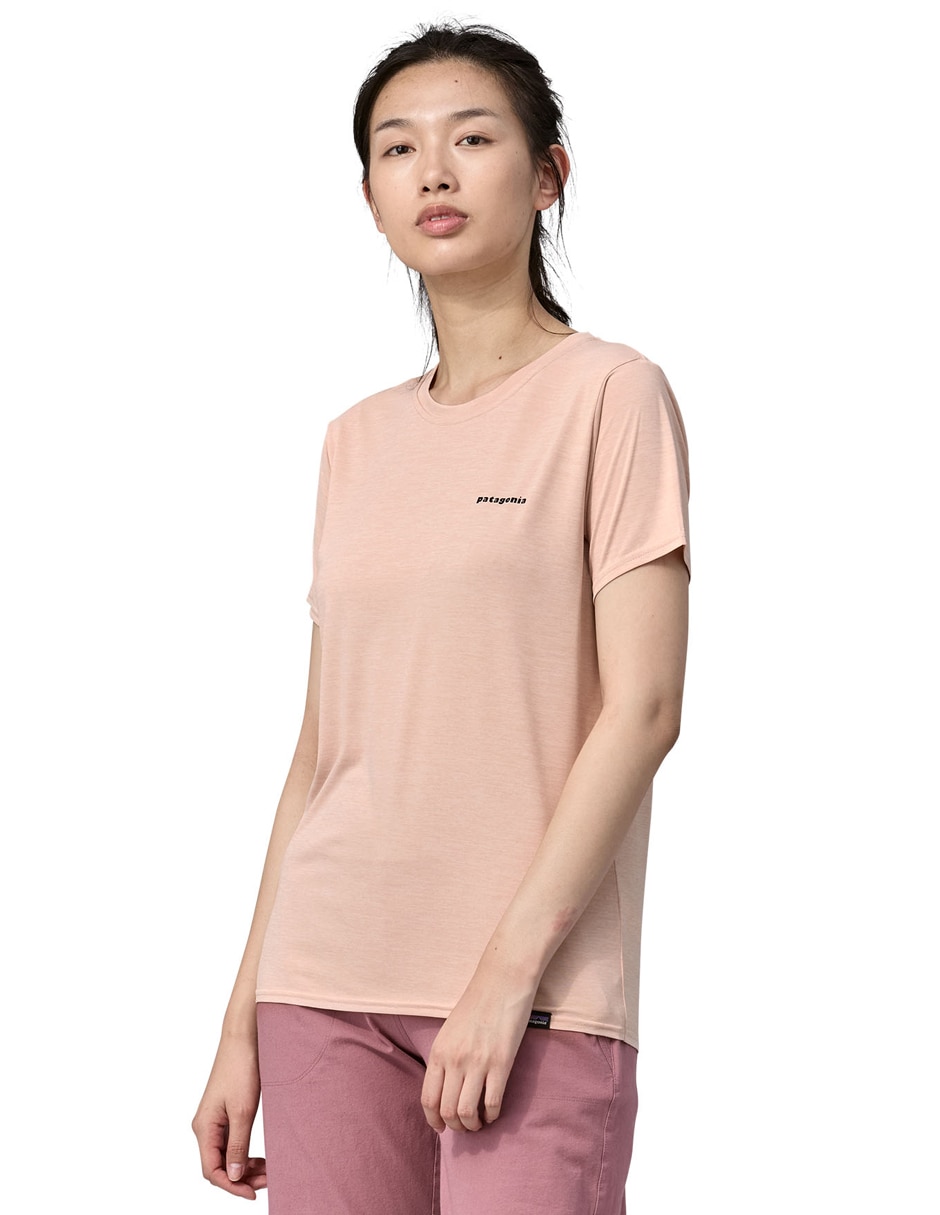 Playera deportiva outdoor Cap Cool Daily Graphic de mujer
