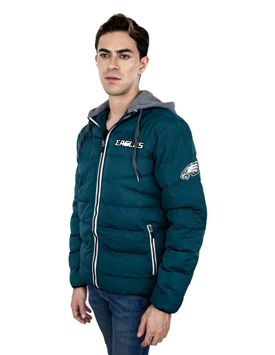 Chamarra para fútbol americano Outerwear Eagles para hombre 4