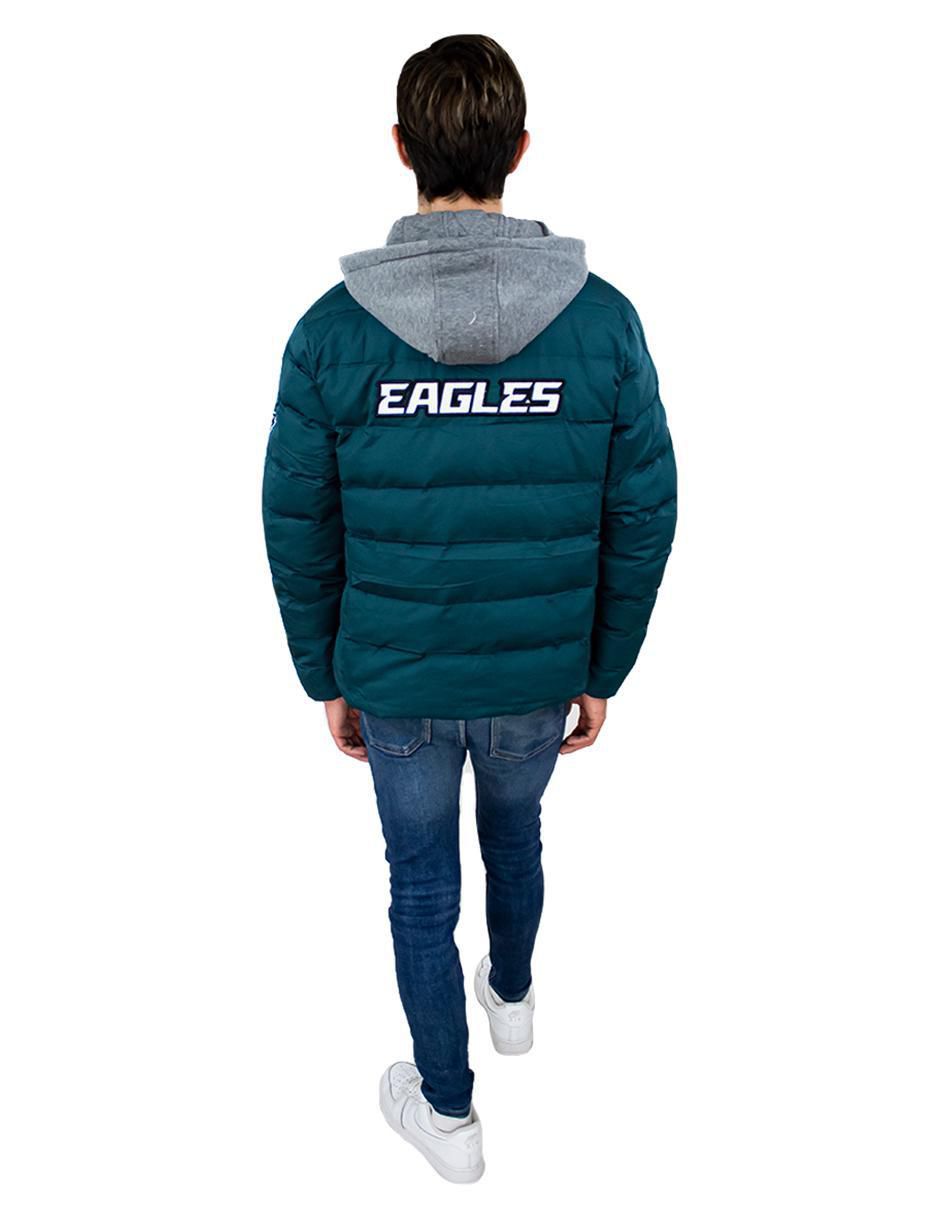 Chamarra para fútbol americano Outerwear Eagles para hombre 5