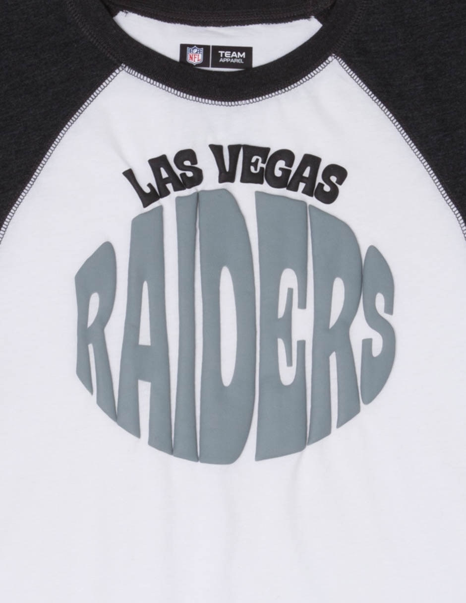 Playera deportiva para fútbol americano Las Vegas Raiders de mujer 2
