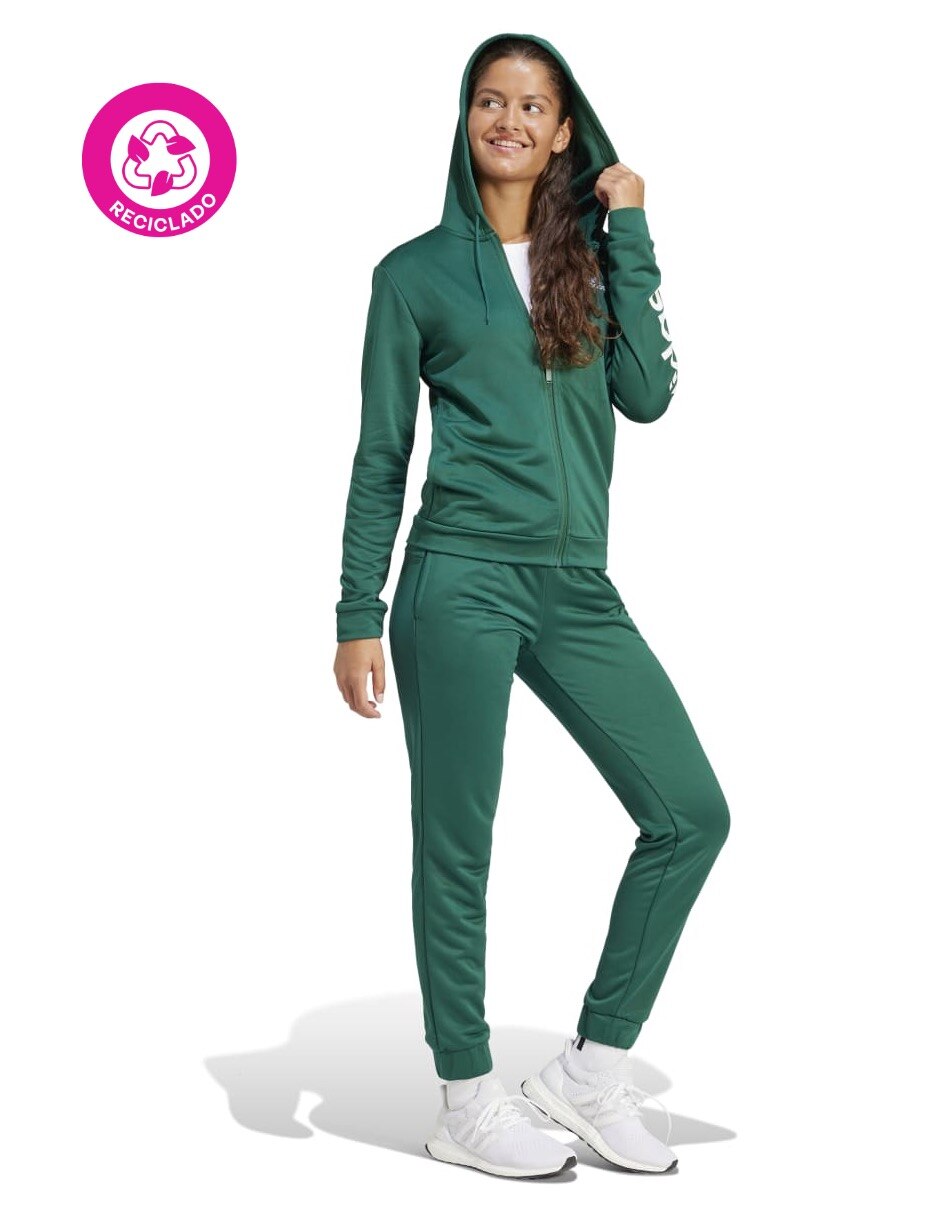 Conjunto deportivo slim ADIDAS con jareta para mujer