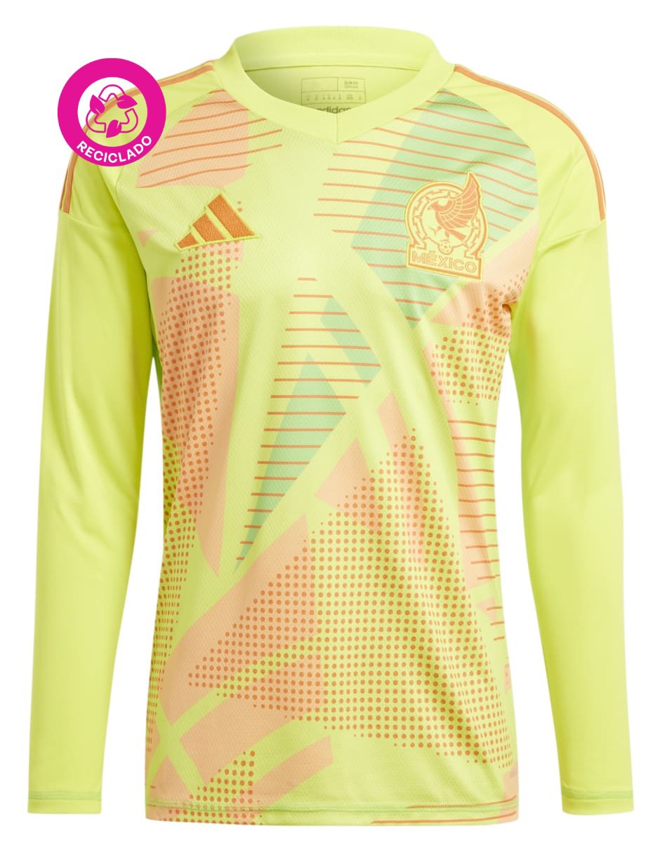 Jersey de México portero manga larga   para hombre 8