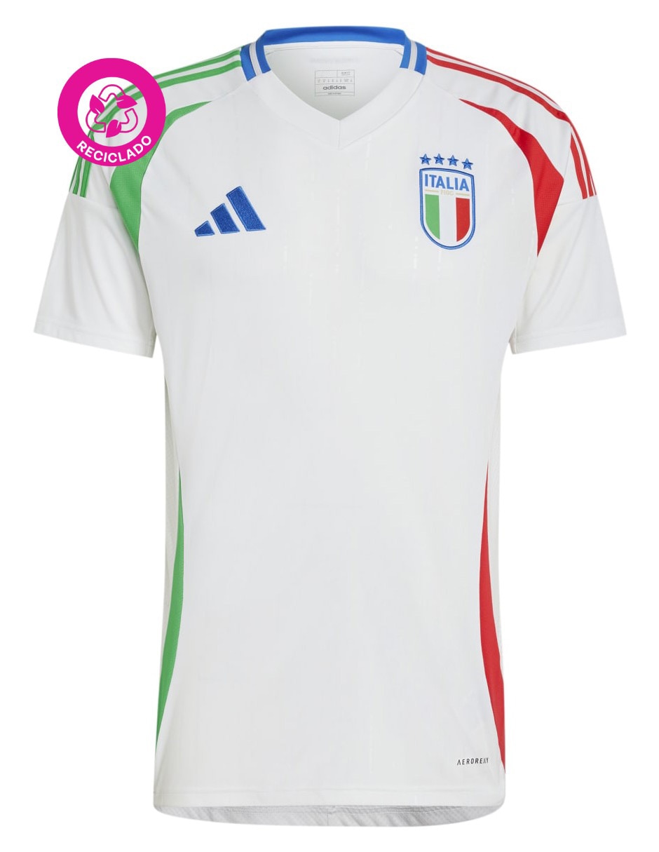 Jersey de Selección de fútbol de Italia visitante manga corta  fan para hombre 8