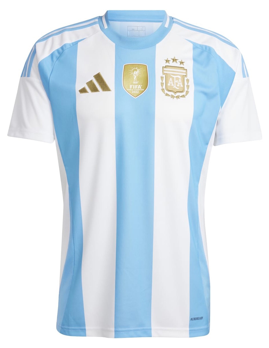 Jersey de Selección de fútbol de Argentina local manga corta para hombre