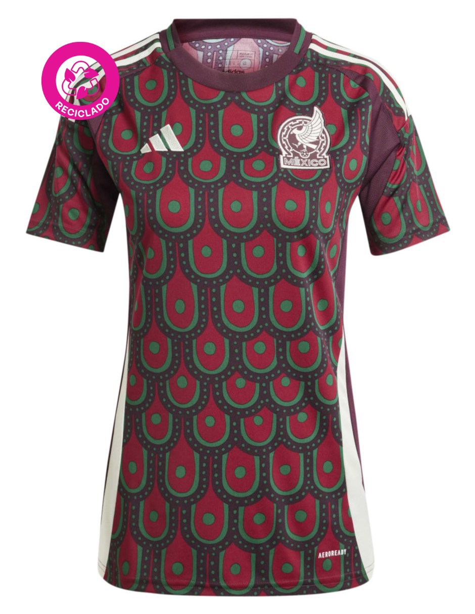 Jersey de México local manga corta   para mujer 8
