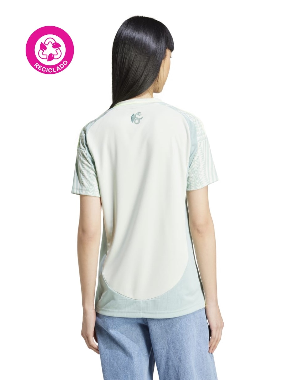 Jersey de México visitante manga corta   para mujer 3