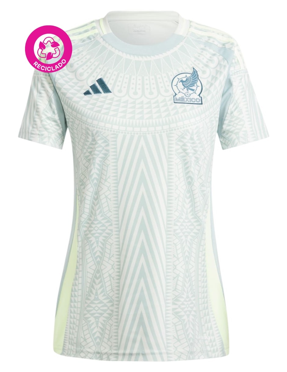 Jersey de México visitante manga corta   para mujer 7