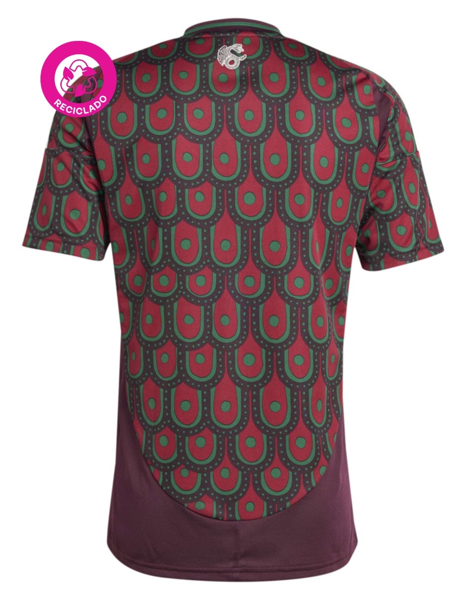 Jersey de México local manga corta   para hombre 7