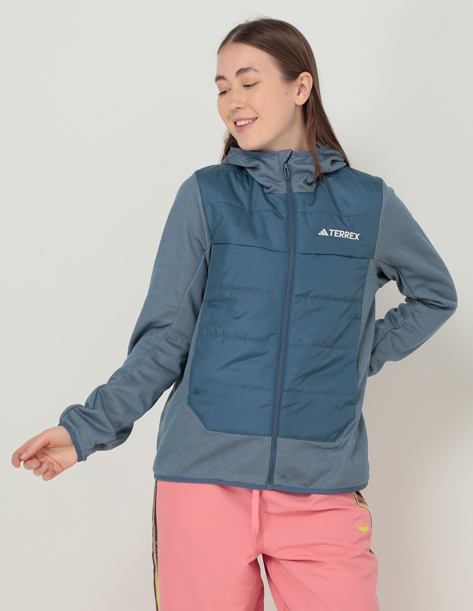 Ropa Chamarras Adidas Azules Para Mujer Adidas Chamarra Deportiva