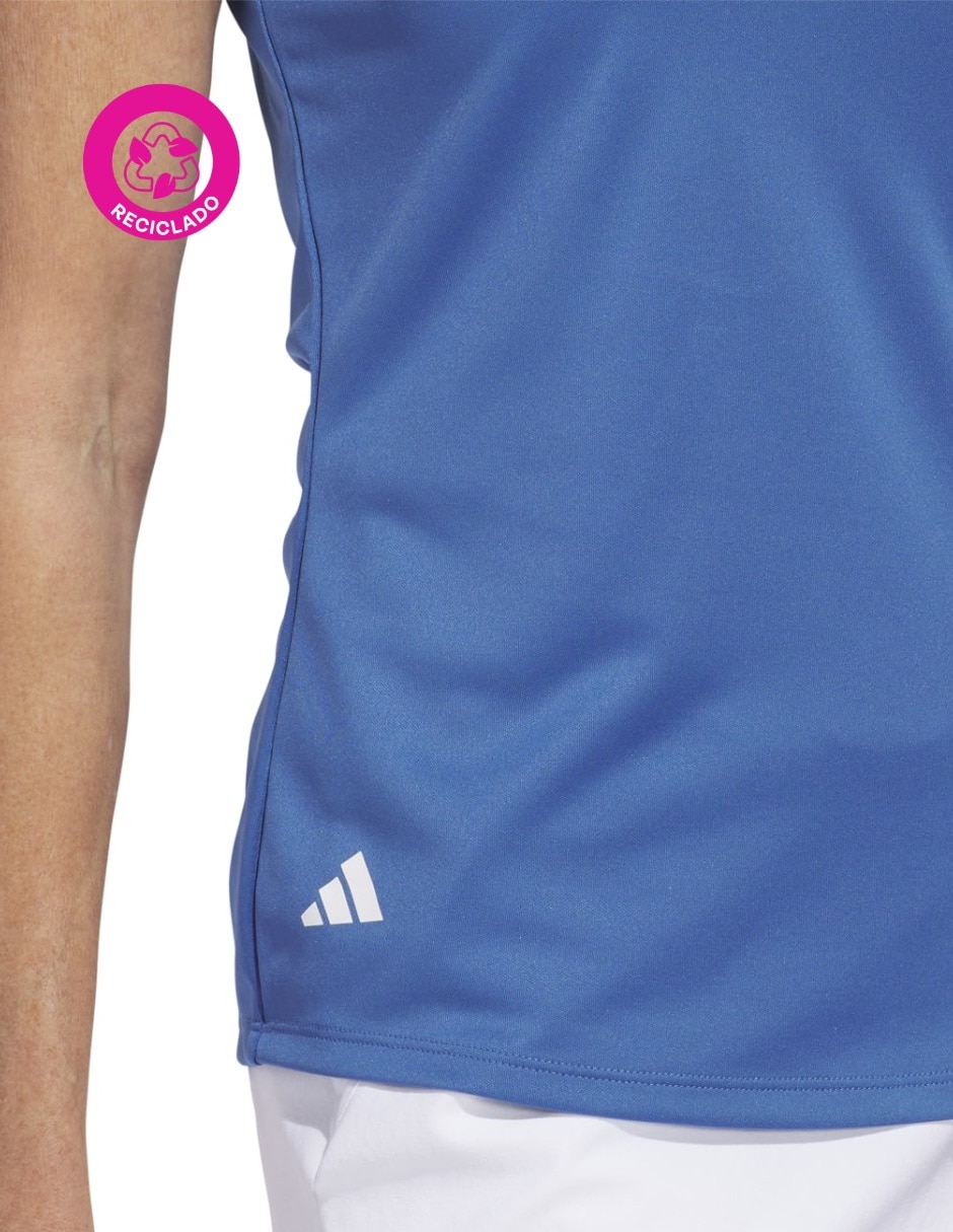 Playera tipo polo golf Adidas Golf para mujer 7