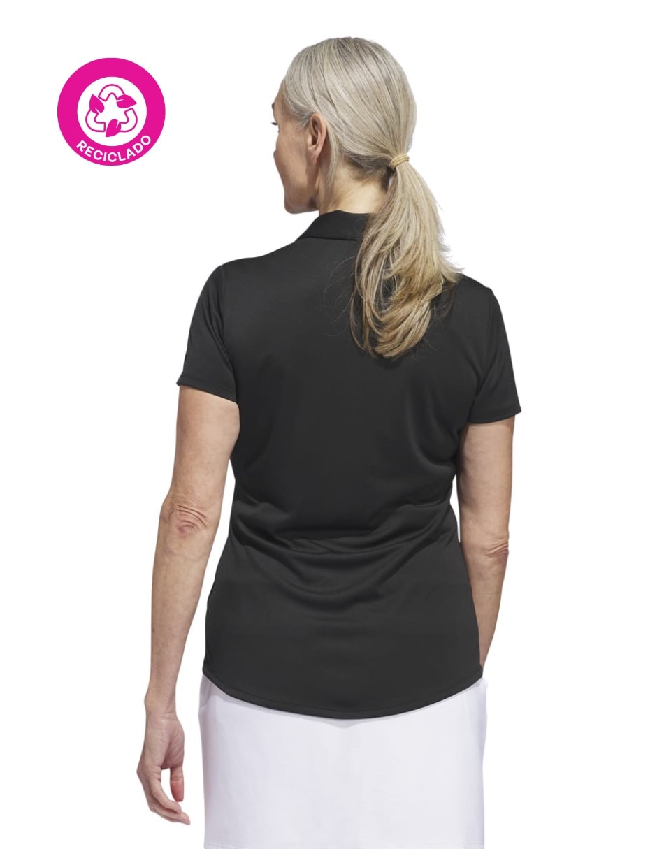 Playera tipo polo golf Adidas Golf para mujer 4