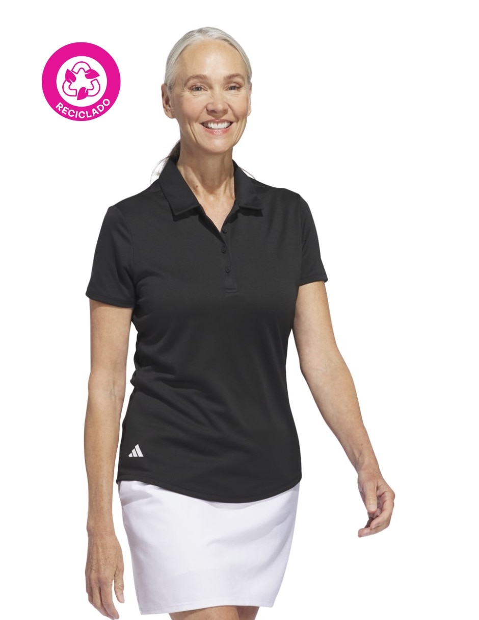 Playera tipo polo golf Adidas Golf para mujer 5