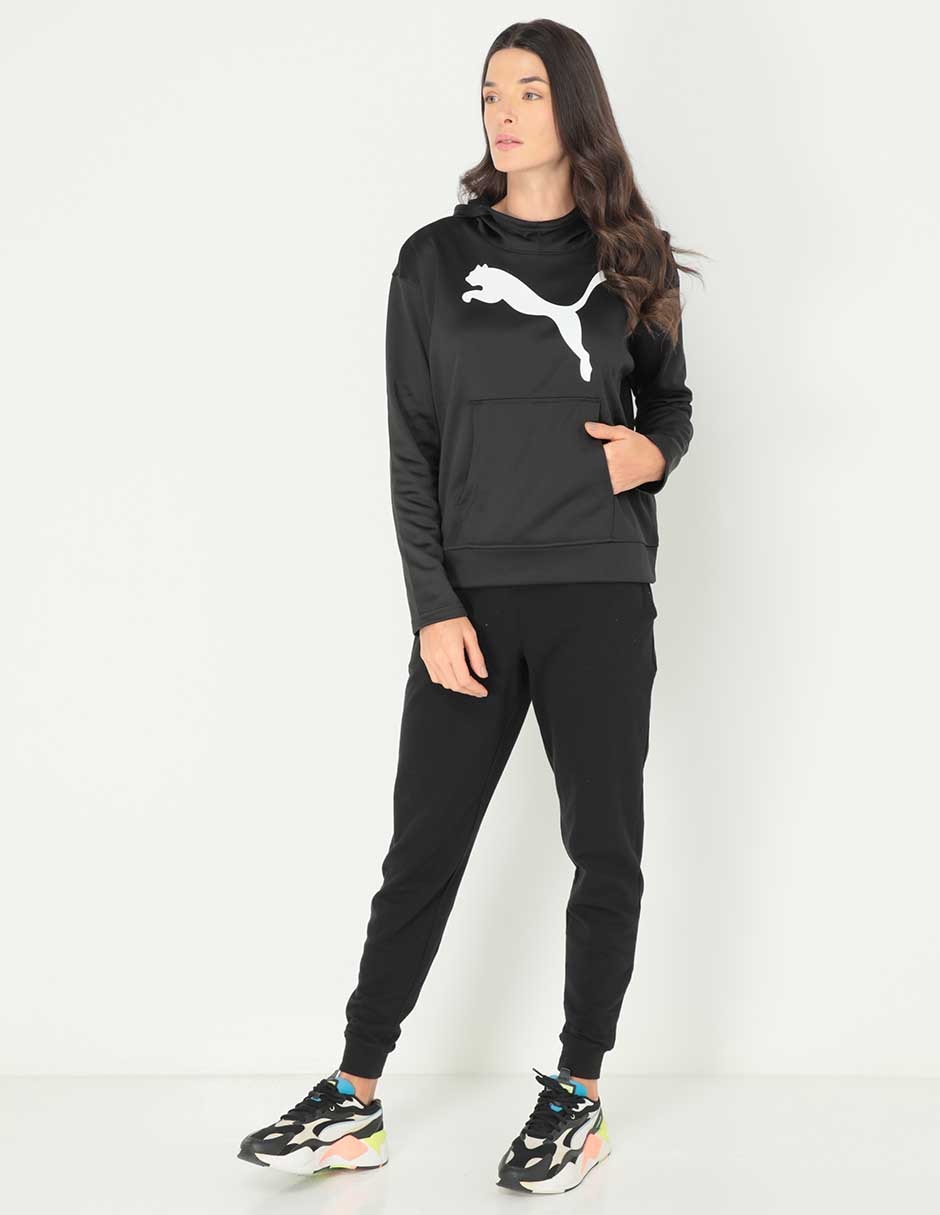 Sudadera con capucha y bolsa para mujer 3