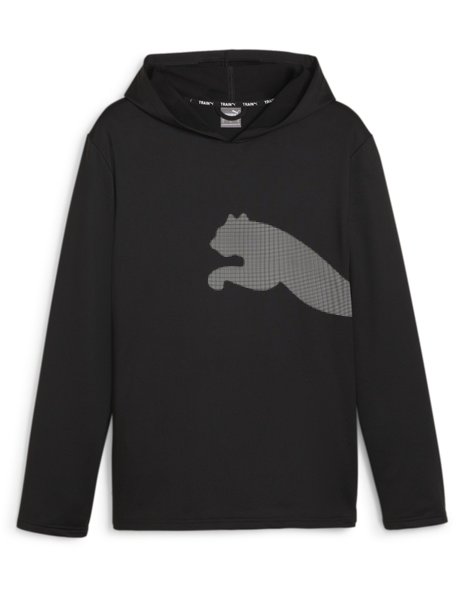 Sudadera con capucha y bolsa para hombre