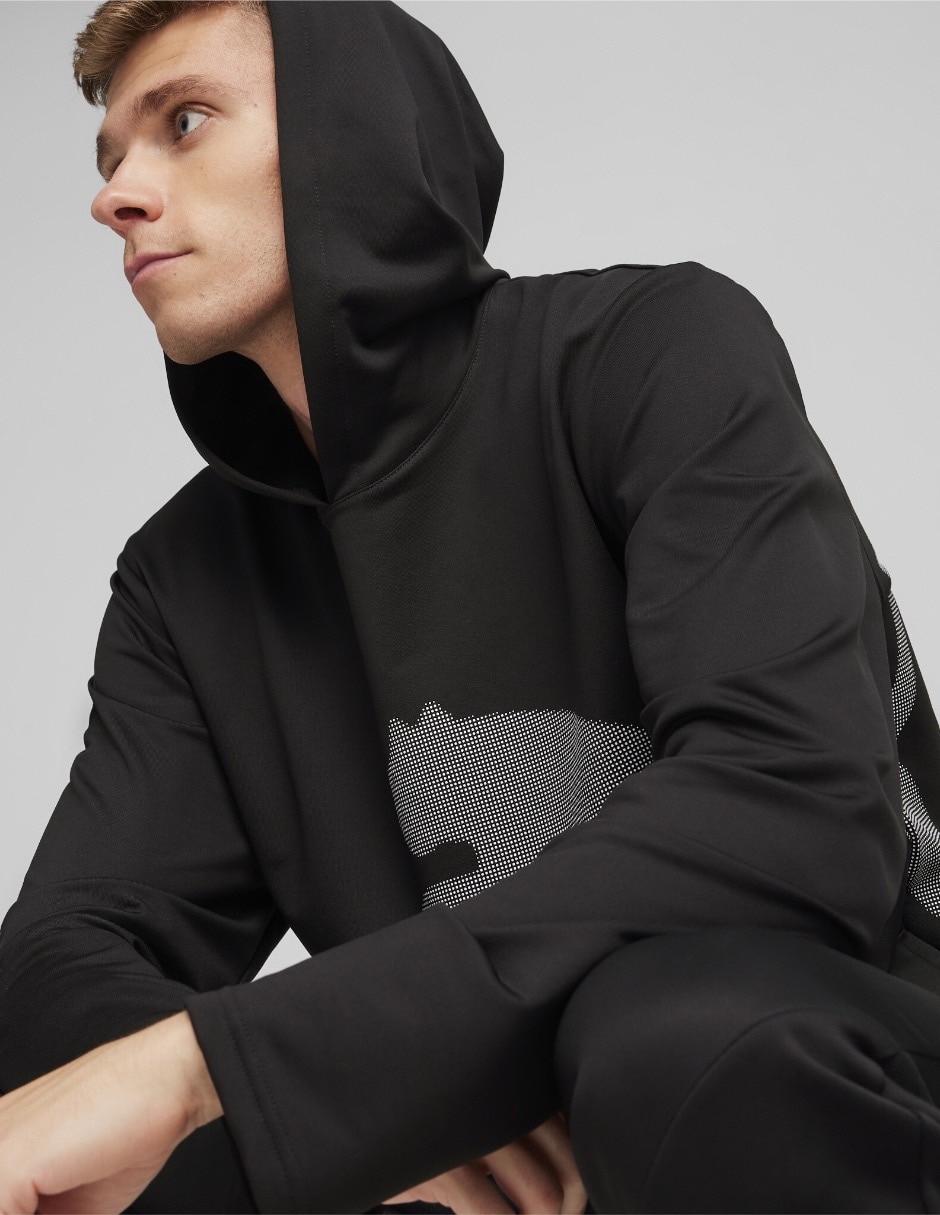 Sudadera con capucha y bolsa para hombre 5