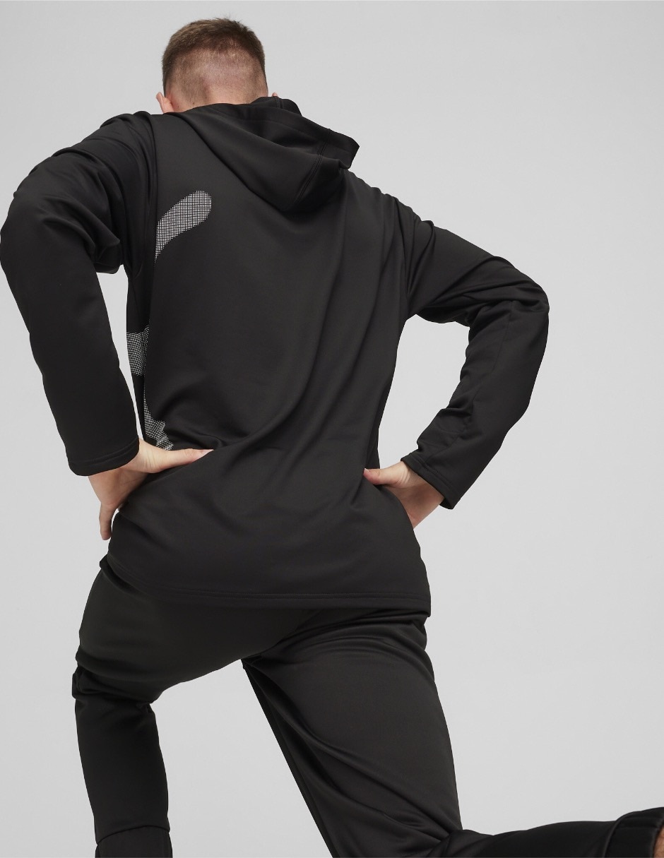 Sudadera con capucha y bolsa para hombre 7
