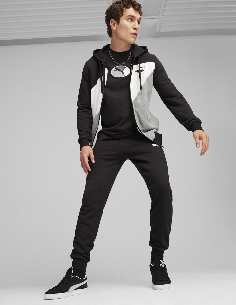 Conjunto deportivo regular con elástico para hombre 1