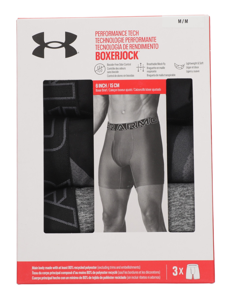 Set bóxer brief para hombre 3 piezas 5