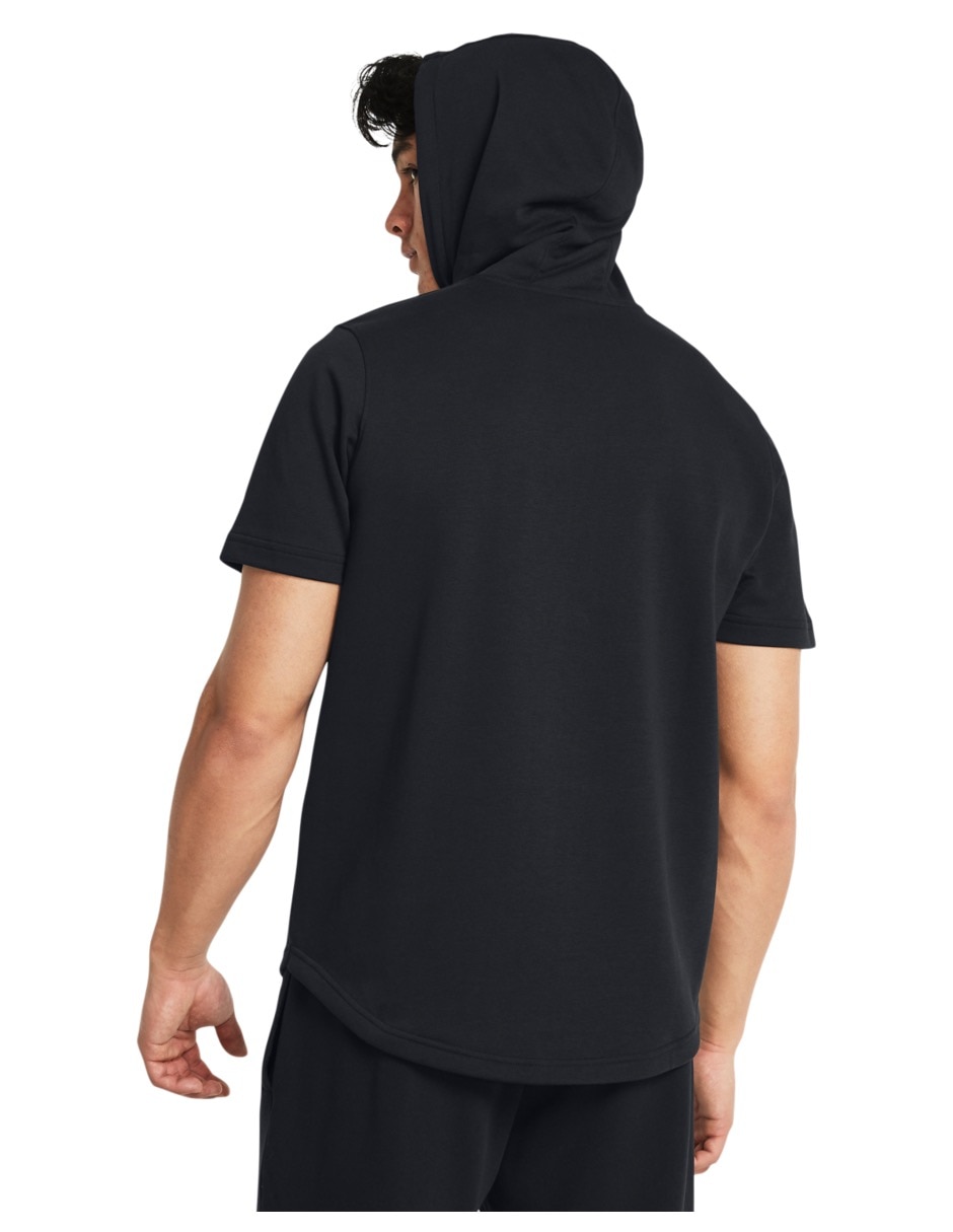  Under Armour - Sudadera con capucha de felpa, para hombre,  Negro, M : Ropa, Zapatos y Joyería