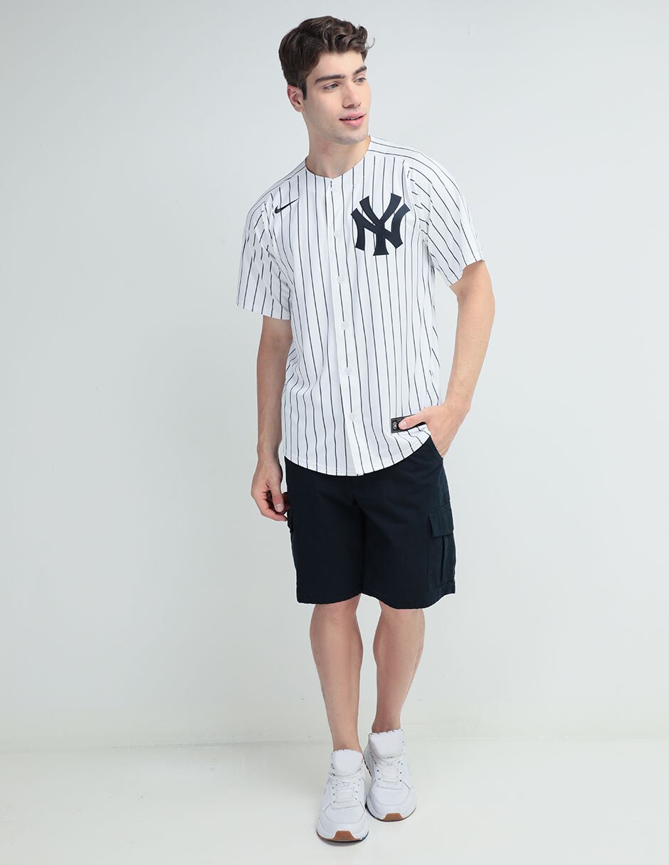 Jersey de New York Yankees local Nike para hombre Liverpool