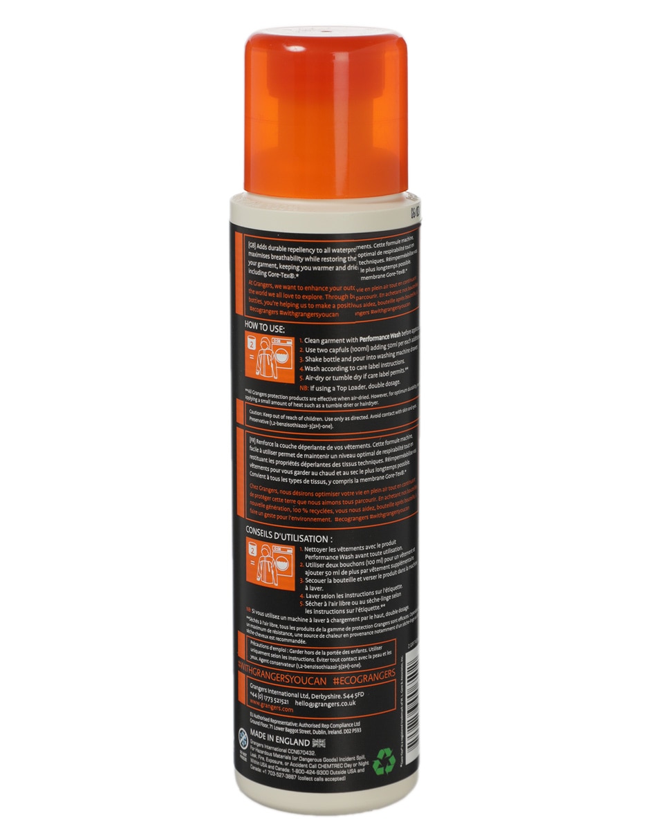 Líquido limpiador para impermeables 3