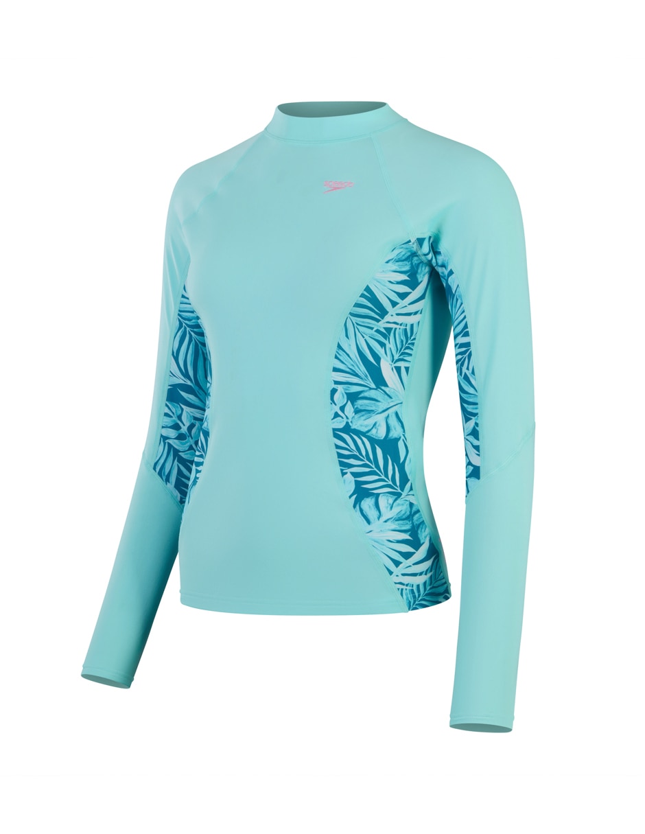 Wetshirt estampado degradado para mujer