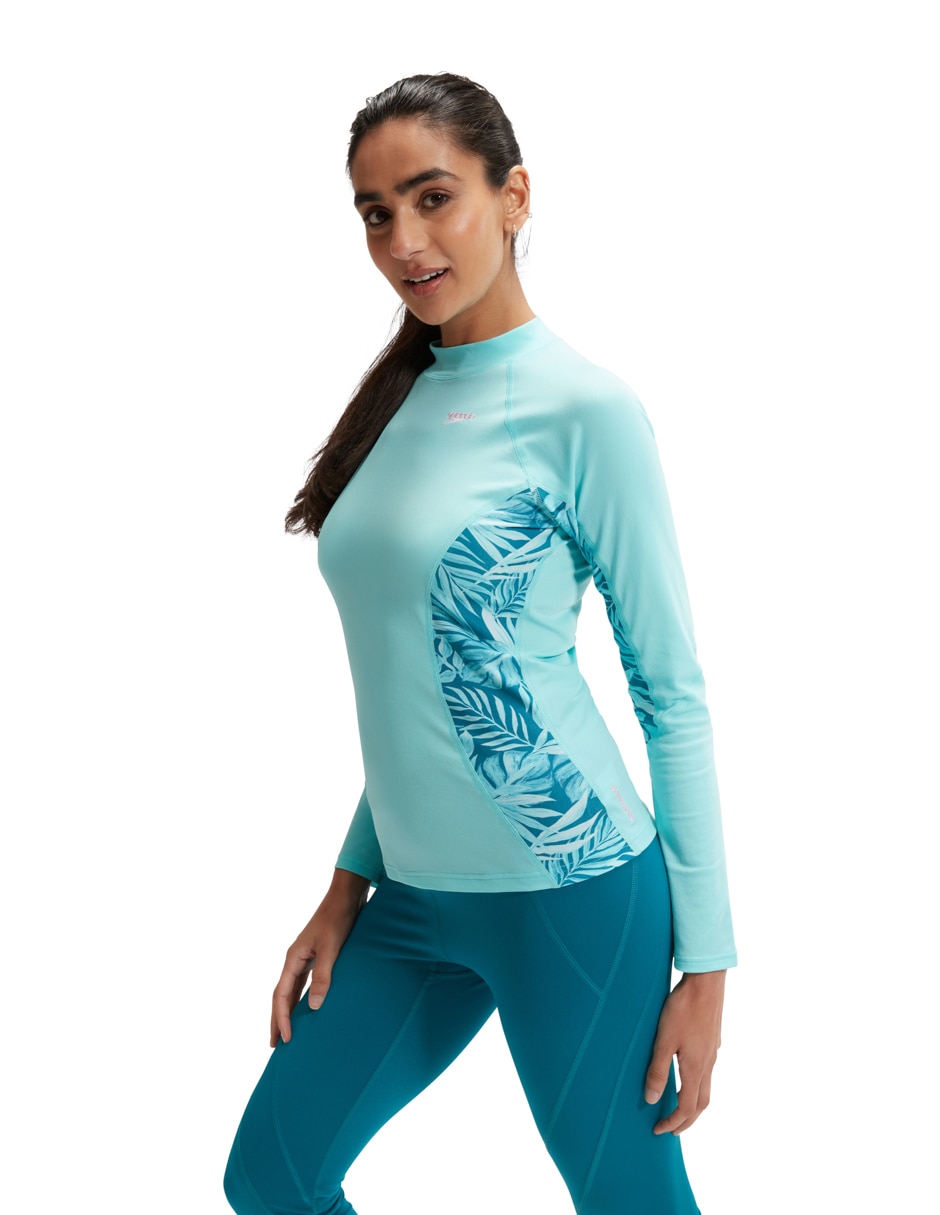 Wetshirt estampado degradado para mujer 5