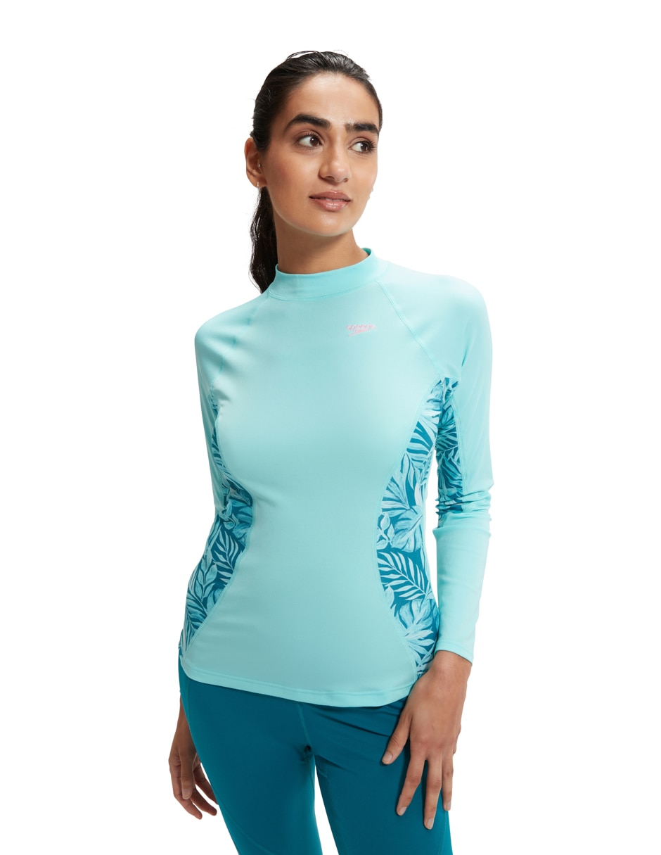 Wetshirt estampado degradado para mujer 6