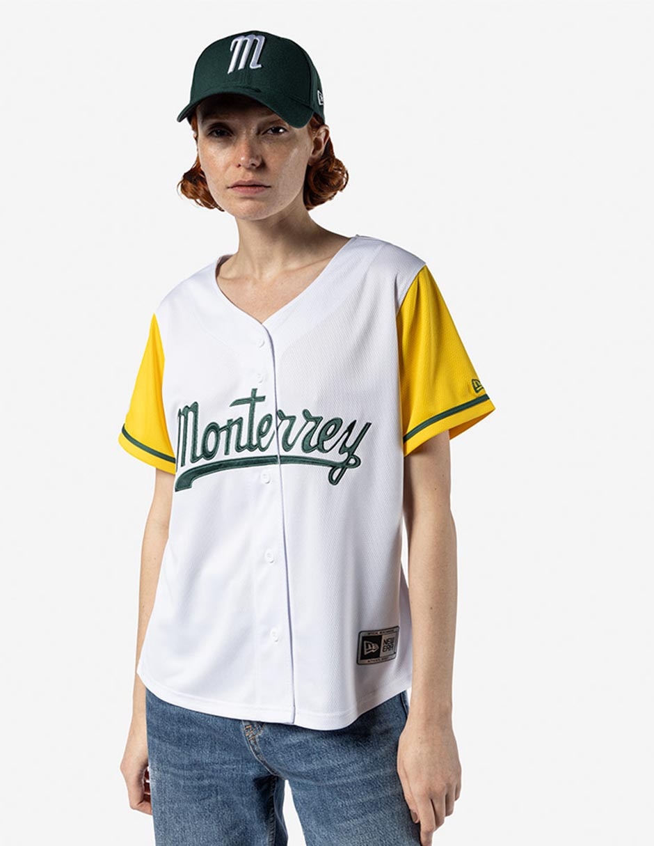 Jersey de Sultanes de Monterrey tercer equipo manga corta para mujer Jersey de Sultanes de Monterrey tercer equipo manga corta para mujer