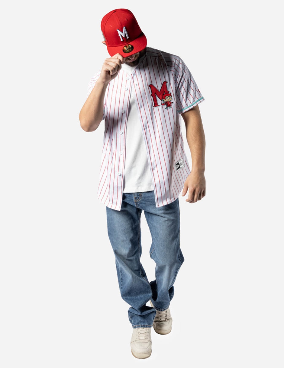 Jersey de México Diablos local manga corta  unisex 3