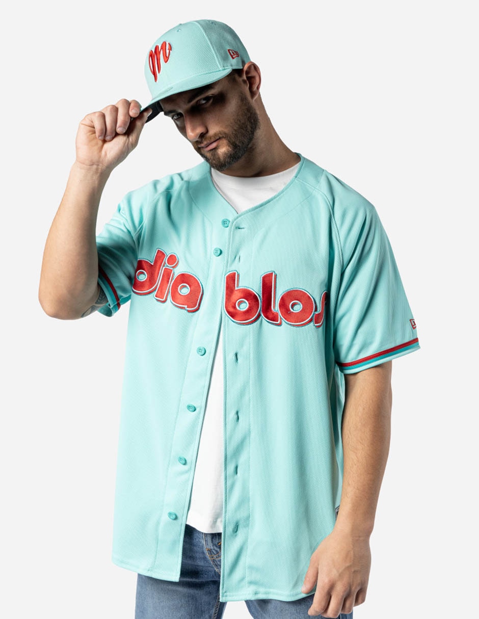 Jersey de México Diablos tercer equipo manga corta unisex Jersey de México Diablos tercer equipo manga corta unisex